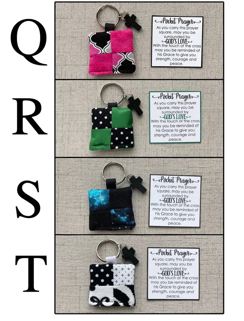 Prayer Cube Keychain