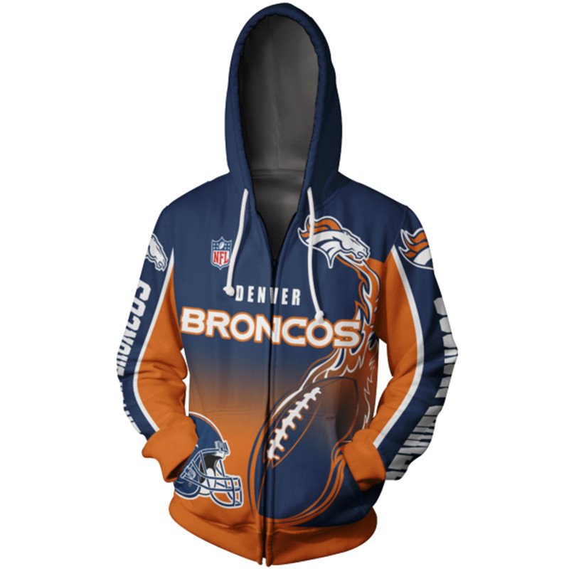 DENVER BRONCOS 3D HOODIE DDBB011