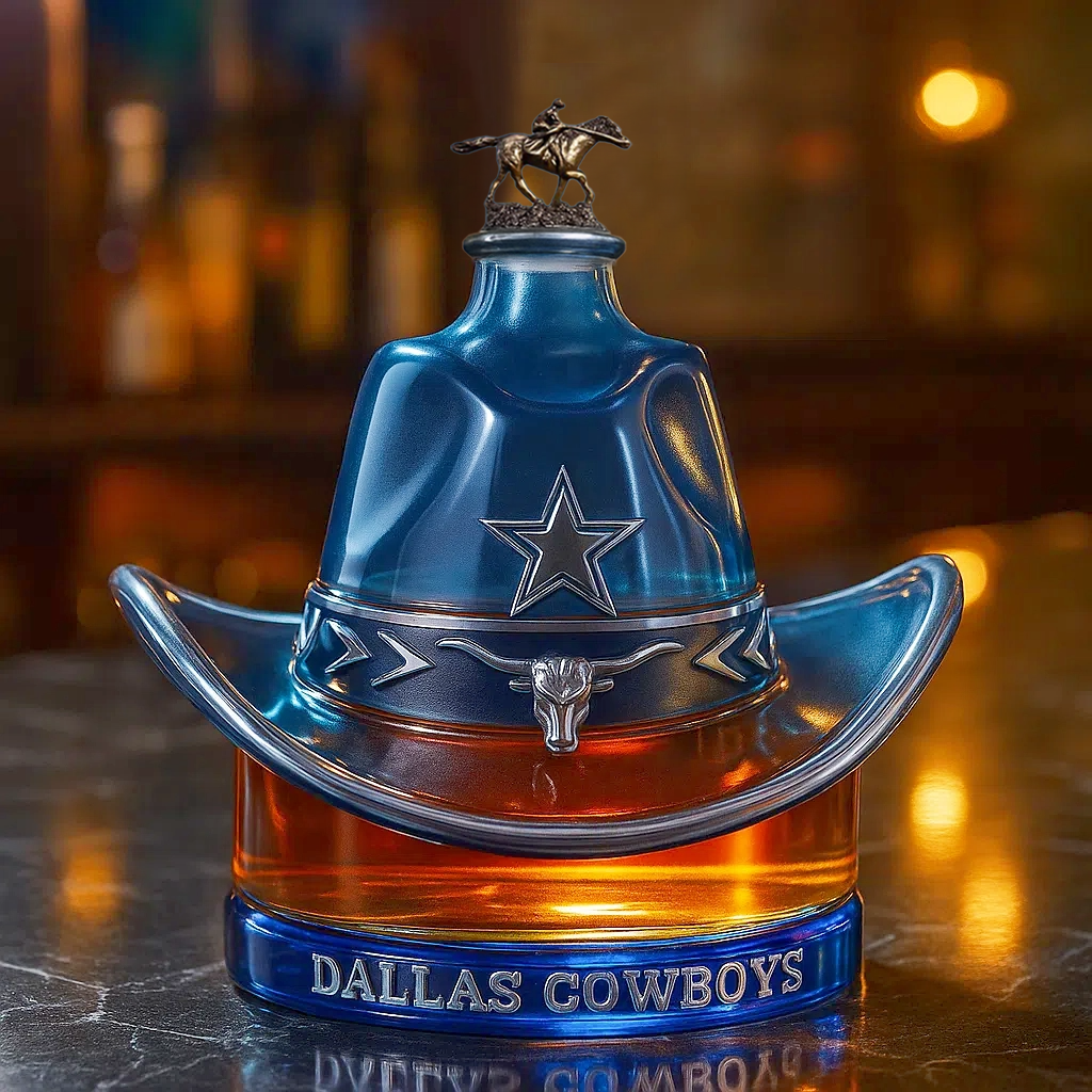 Western Glory, Lone Star Pride — Dallas Cowboys Whiskey Bottle