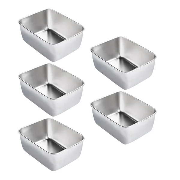 🔥Buy 2 Get 1 Free 🤩🎁 Stainless Steel Square Plate（With Lid）