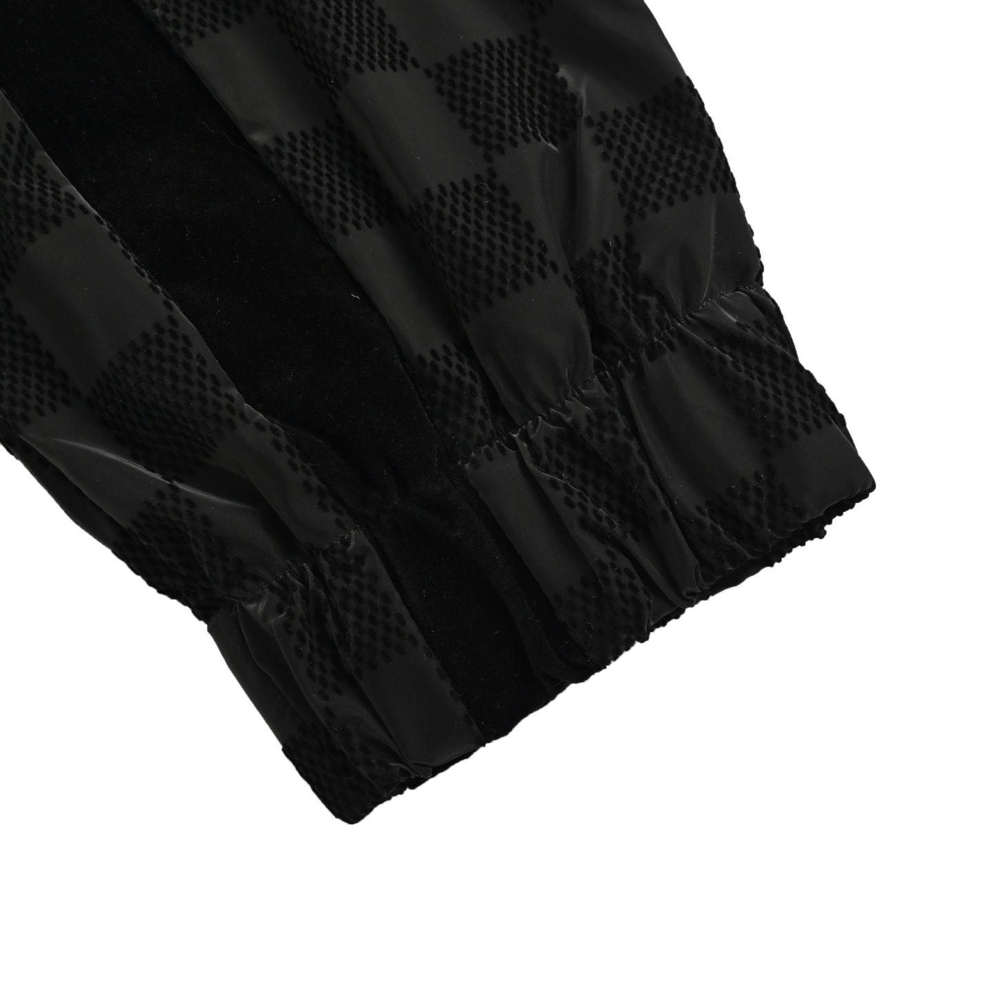 Louis Vuitton 24Fw Damier flocked checkerboard suit jacket