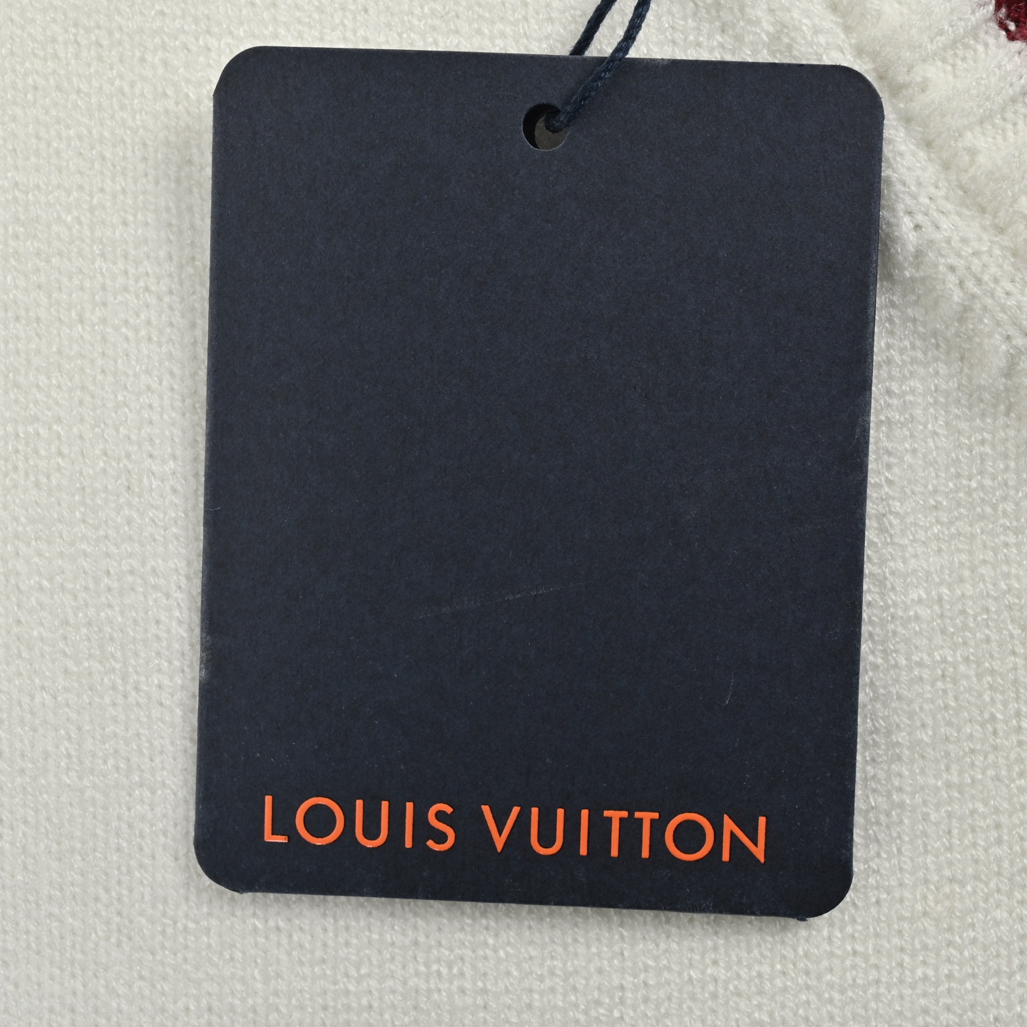 Louis Vuitton 25ss badge contrast lettering embroidered knitted vest