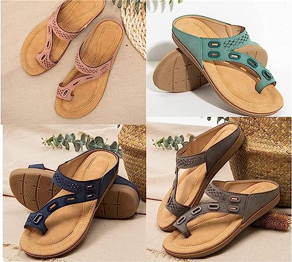 (🔥Last Day Promotion-SAVE 50% OFF)Soft Footbed Orthopedic Sandals - Buy 2 Get Free Shipping