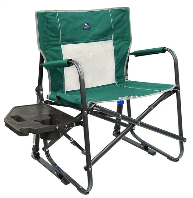 Soon to be sold out💝clearance-Buy 2 get 2 free,Buy 3 get 3 free💥GCI Outdoor Pack Away Portable Rocking Chair✅350-lb Weight Capacity