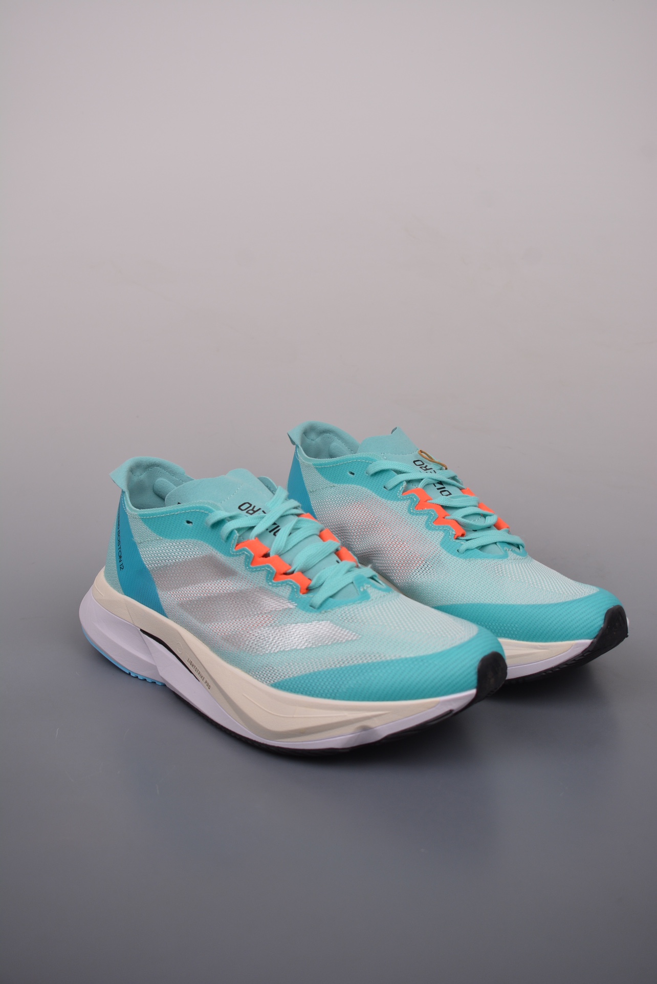 Adidas adizero Boston 12 Blue and White ID6901