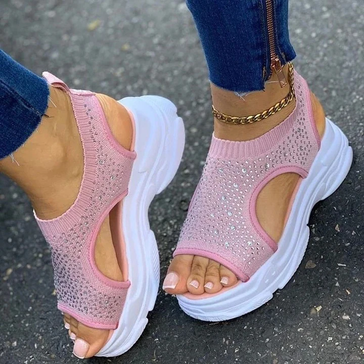 Women's Comfortable Round Head Sandals