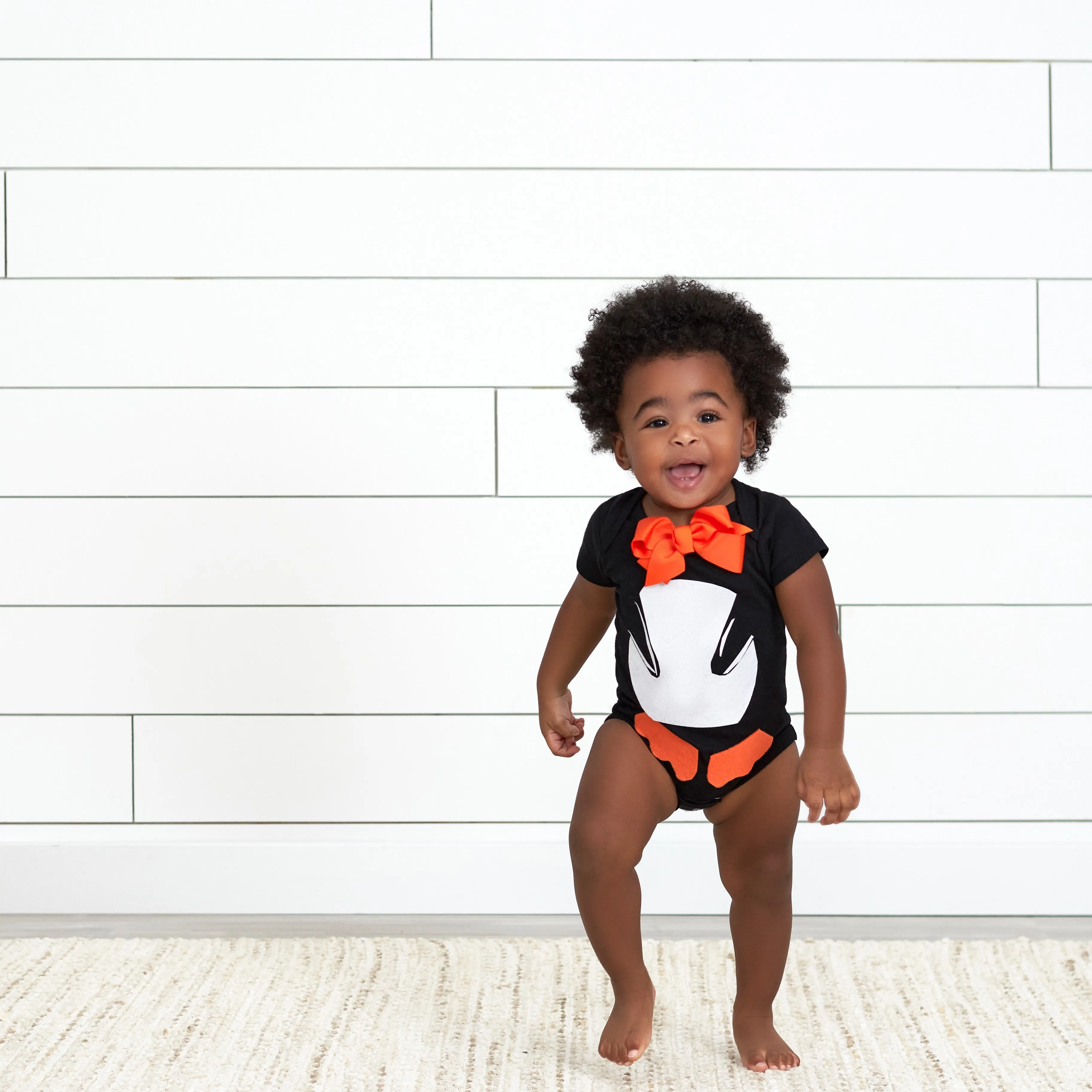 5-Pack Baby Black Ribbed Onesies Bodysuits