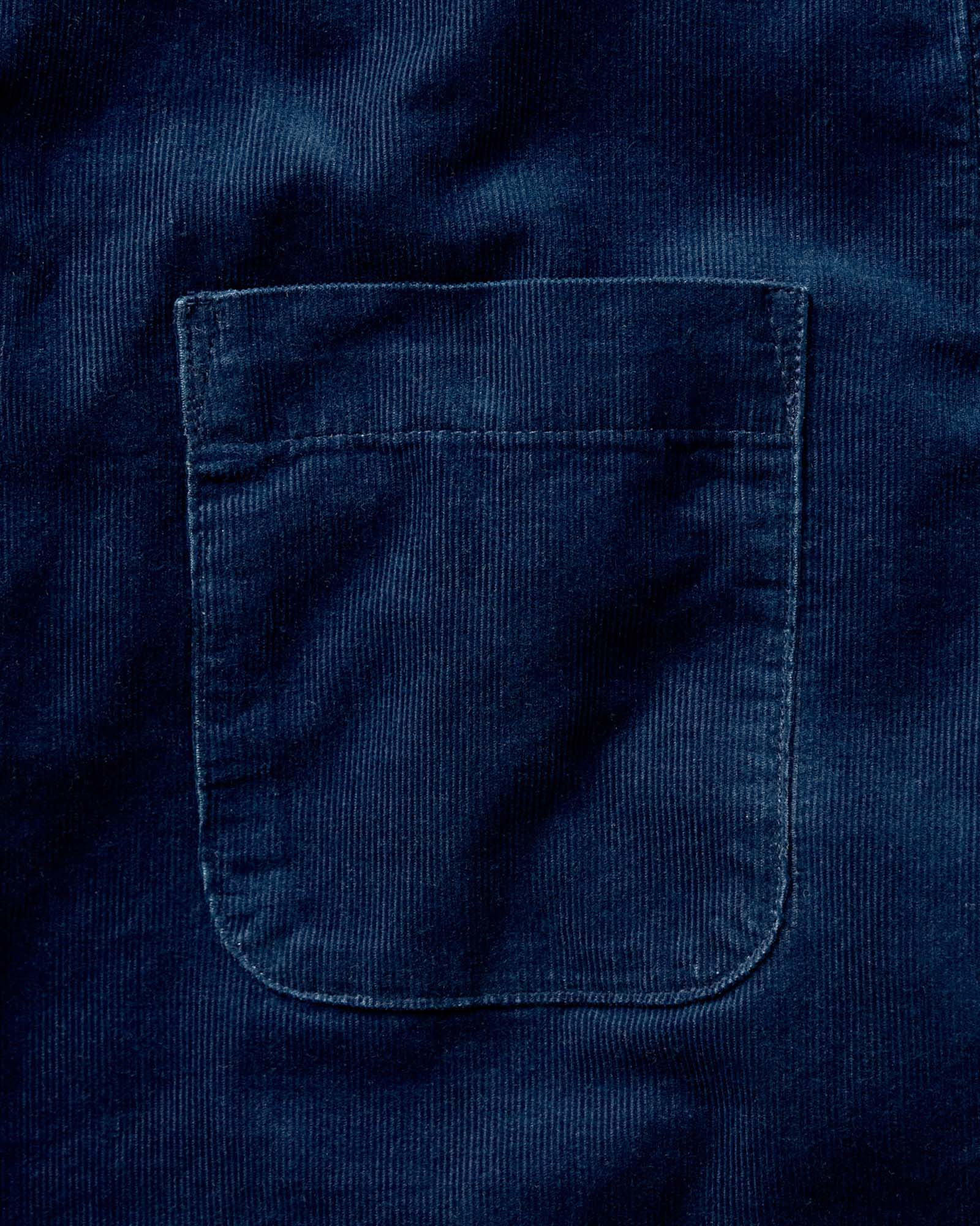 The Jack in Heather Rinsed Indigo Pincord