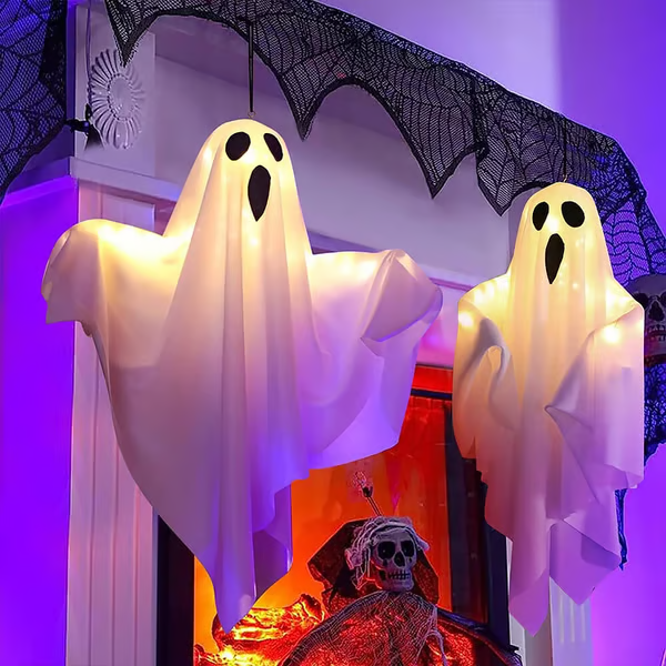 👻👻Halloween Decoration LED Glowing Ghost DIY Modeling Lights🔥Buy 4 FREE SHIPPING