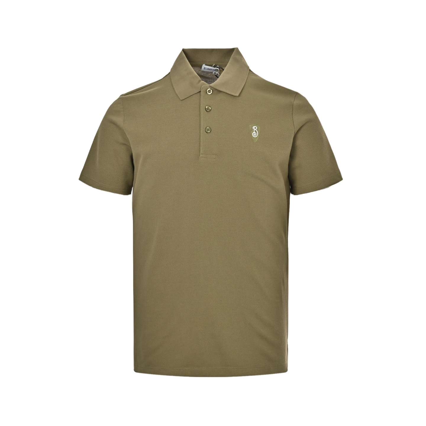 Burberry 25ss shield embroidered Polo short sleeve