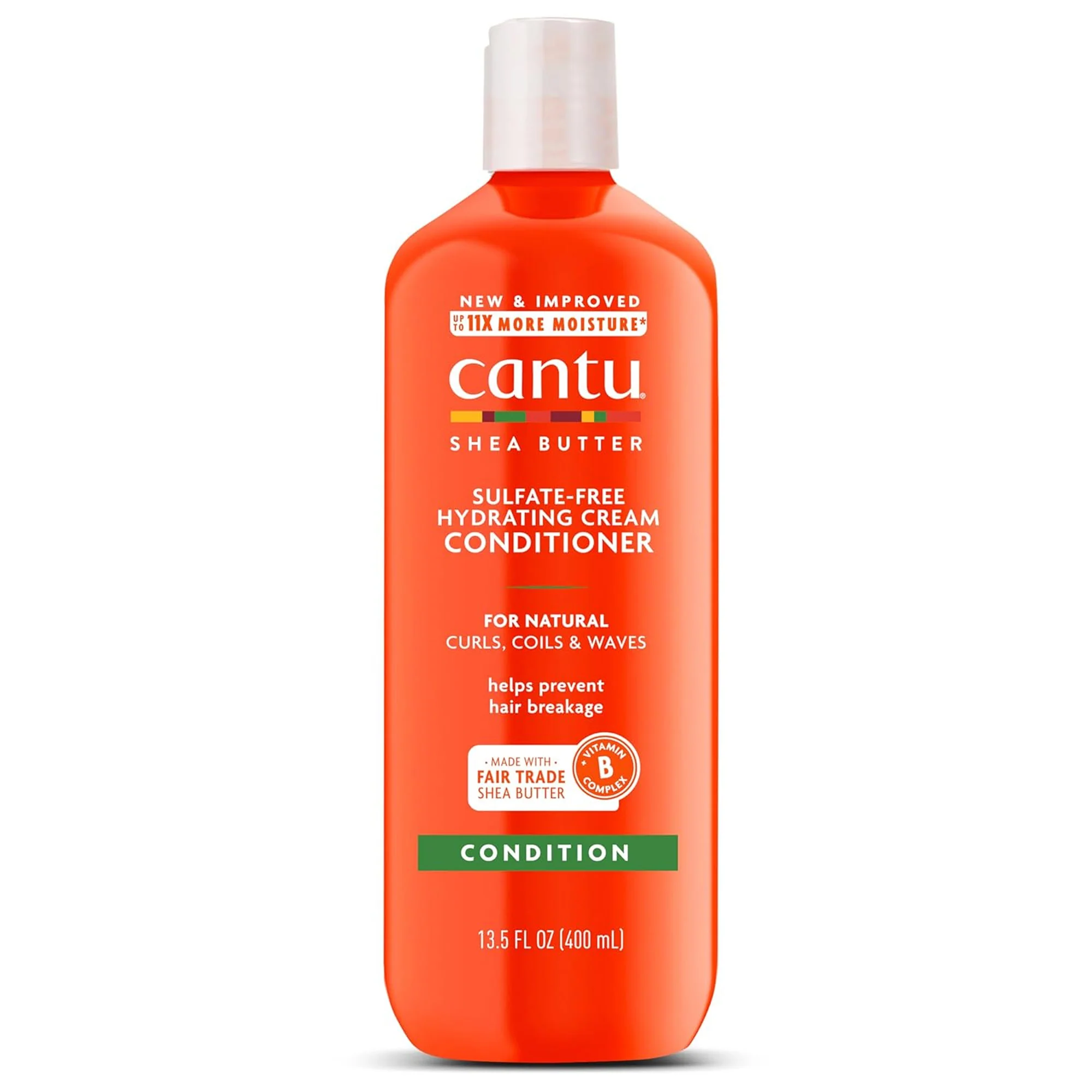 Cantu Hydrating Cream Conditioner with Shea Butter for Natural Hair, 13.5 Ounces