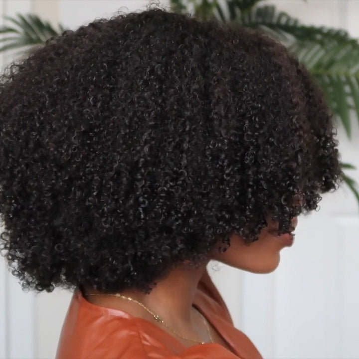 New Easiest & Fastest Basic Cap Frontal Wig