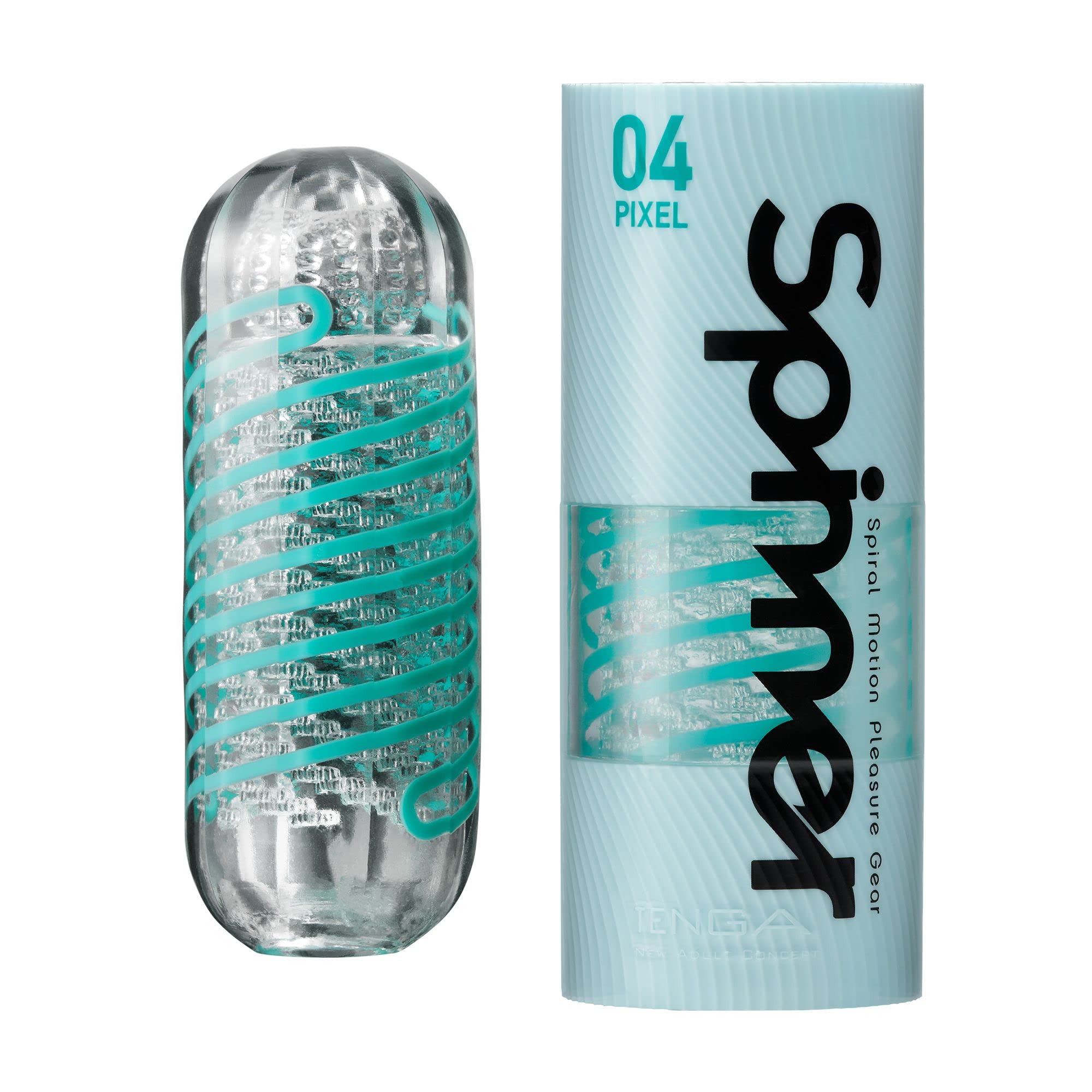 Brick Spiral Motion Stroker – Reusable Textured Masturbator for Deep, Realistic Pleasure