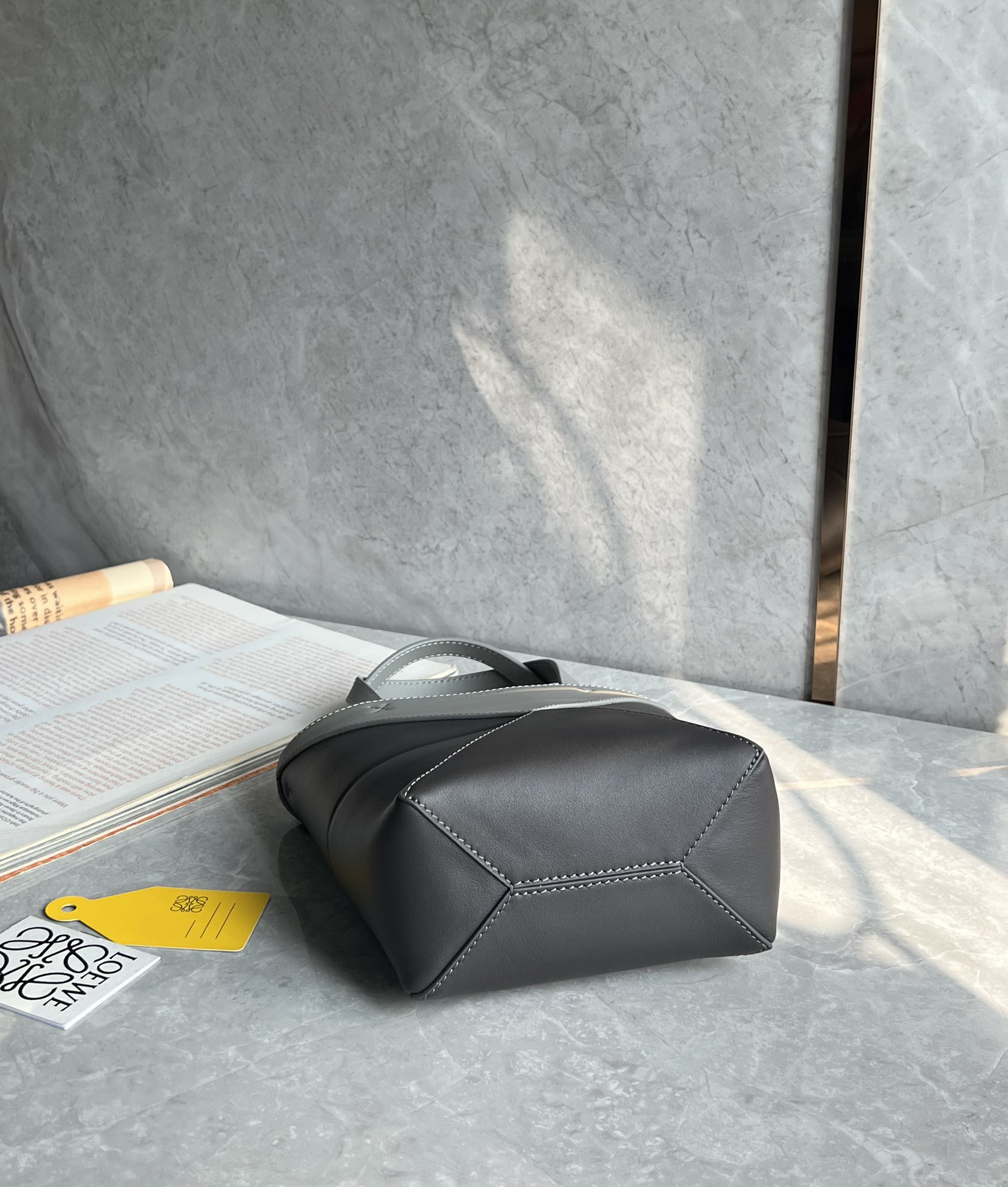 Loewe zzle fold series foldable tote bag 0695