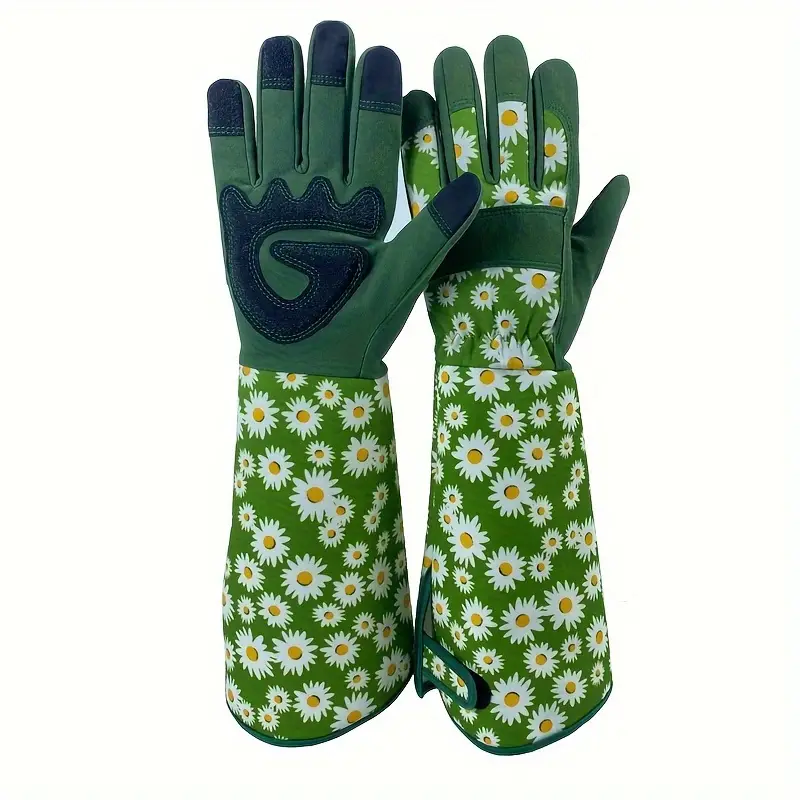 Long Sleeve Women's Gardening Protective Gloves