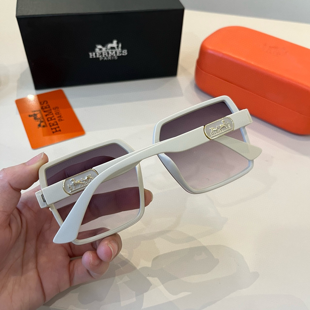 Hermes Square Frame Sunglasses