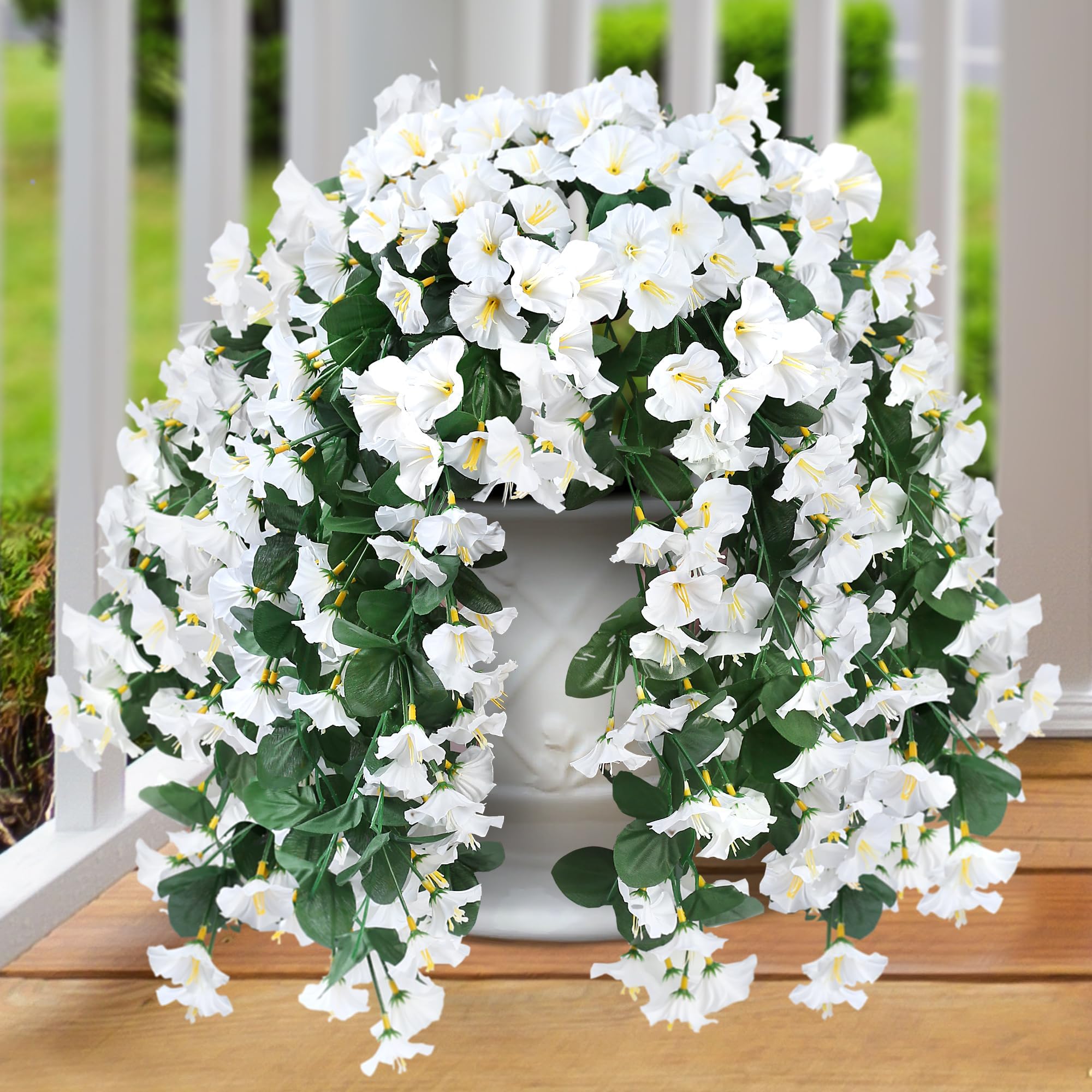 🔥ON SALE - 45% OFF🔥Artificial Faux Hanging Flowers Plants - UV resistant, Waterproof，Windproof