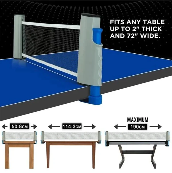 🔥HOT SALE 50% OFF🔥Retractable Table Tennis Net --Play Tennis Table In Anyplace