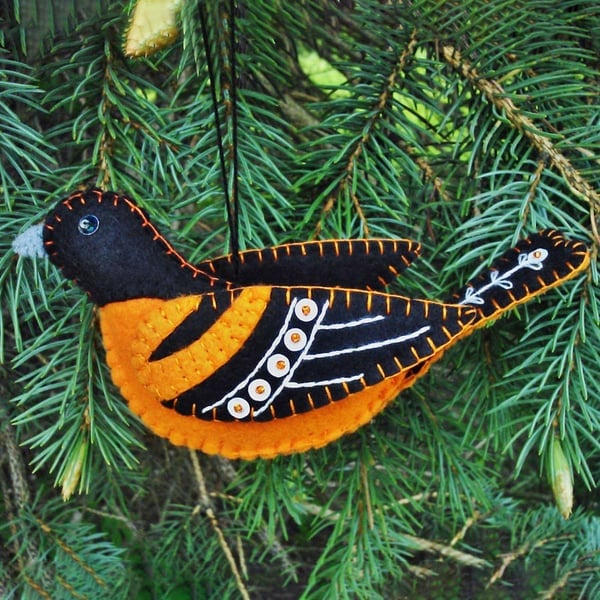 🔥Last Day Promotion - 50% OFF🔥 Handmade Felt Bird Hanging Ornament🐦 - Buy 4 Get 20% Off & Free Shipping