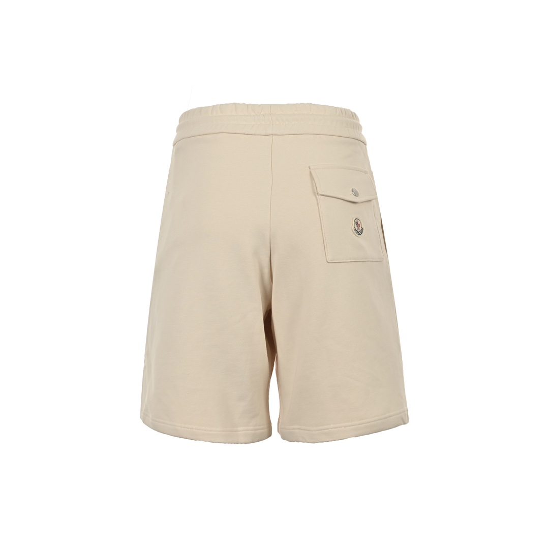 Moncler 24ss Valentine's Day limited edition embroidered cotton shorts