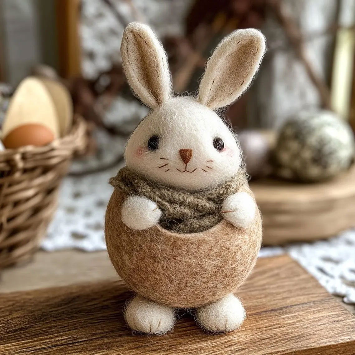 Easter Felt Bunny