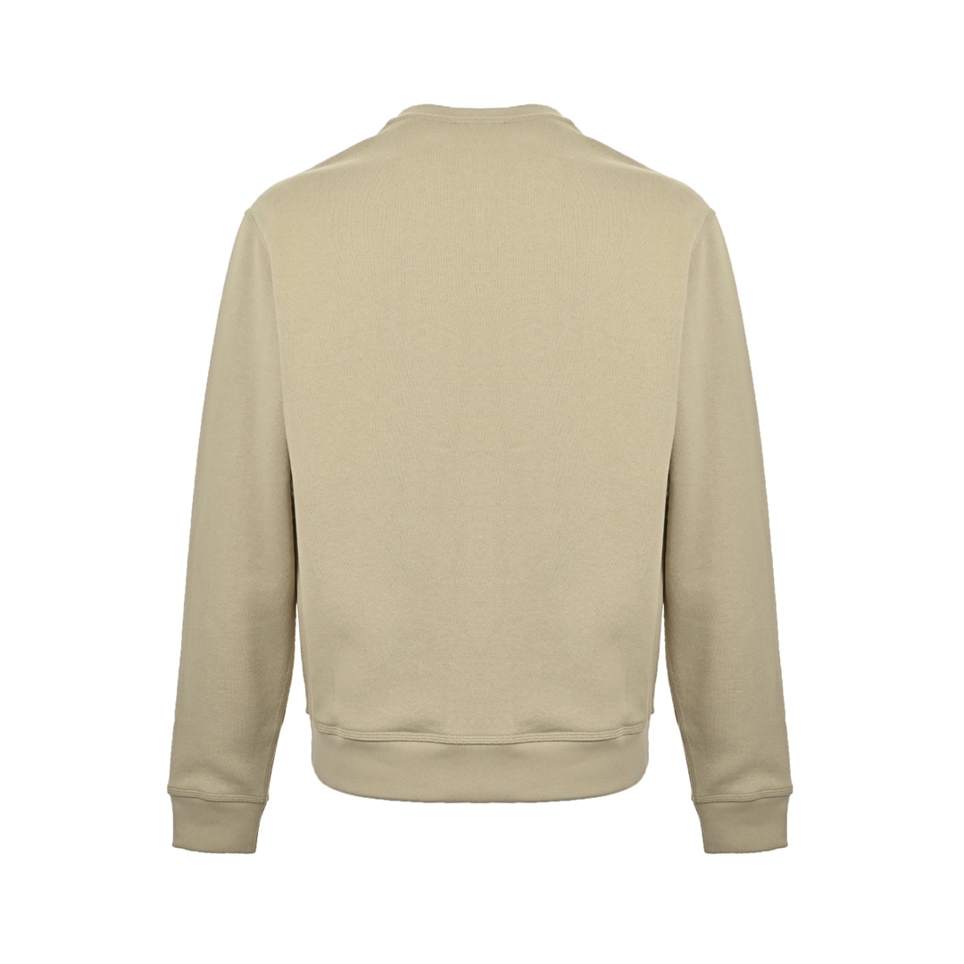 Burberry 24Fw crew neck sweatshirt with horse patch on the shoulders