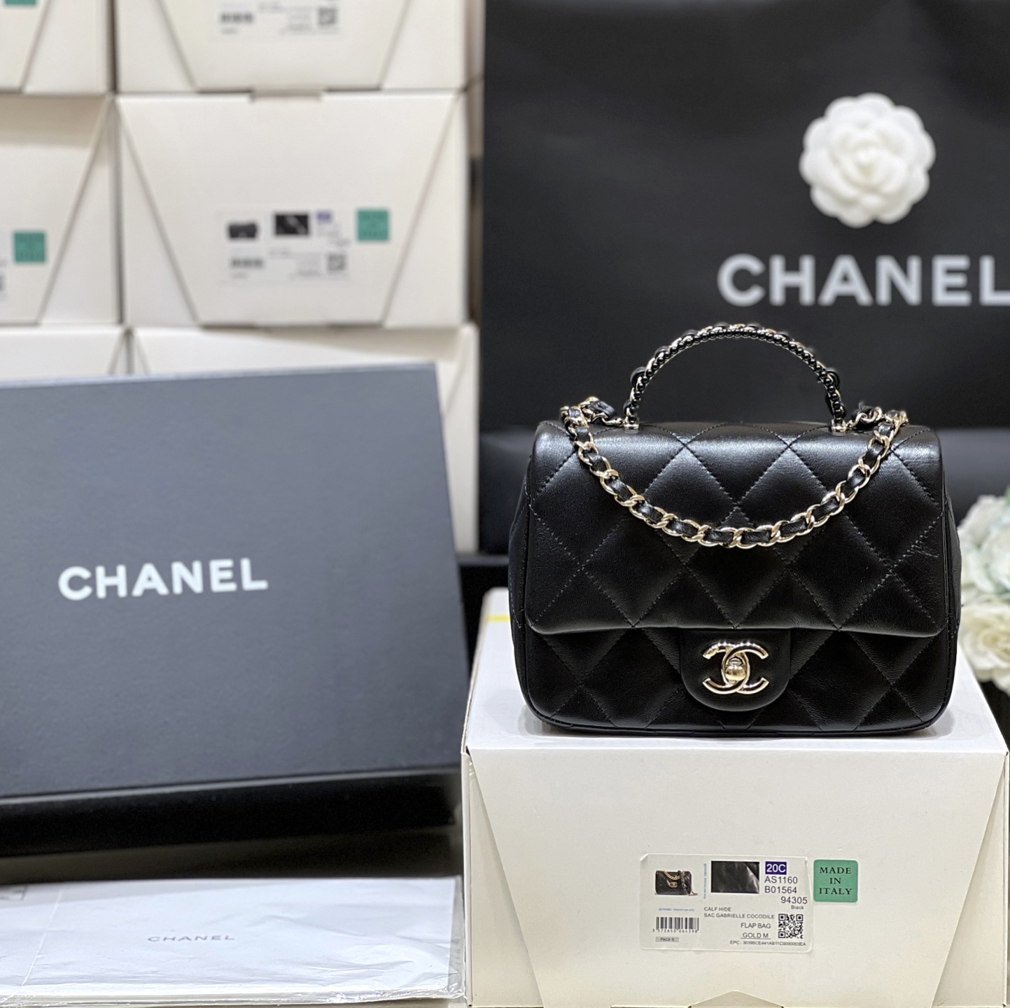 Chanel 25P Spring/Summer Preview Collection cf mini chain bag AS5367 00128