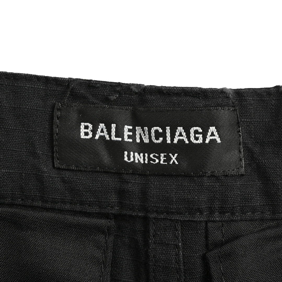 Balenciaga 23Fw detachable cargo overalls