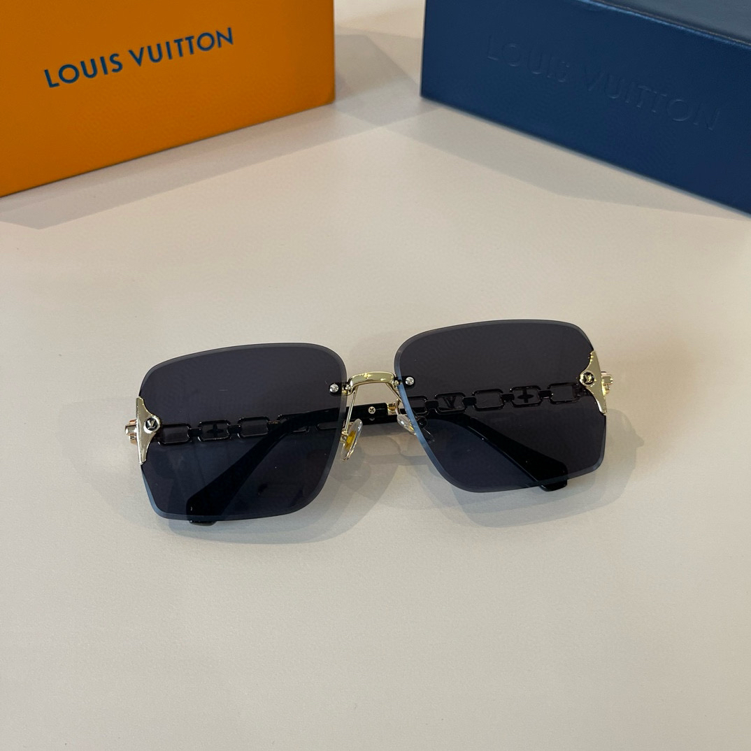 Louis Vuitton rimless sunglasses
