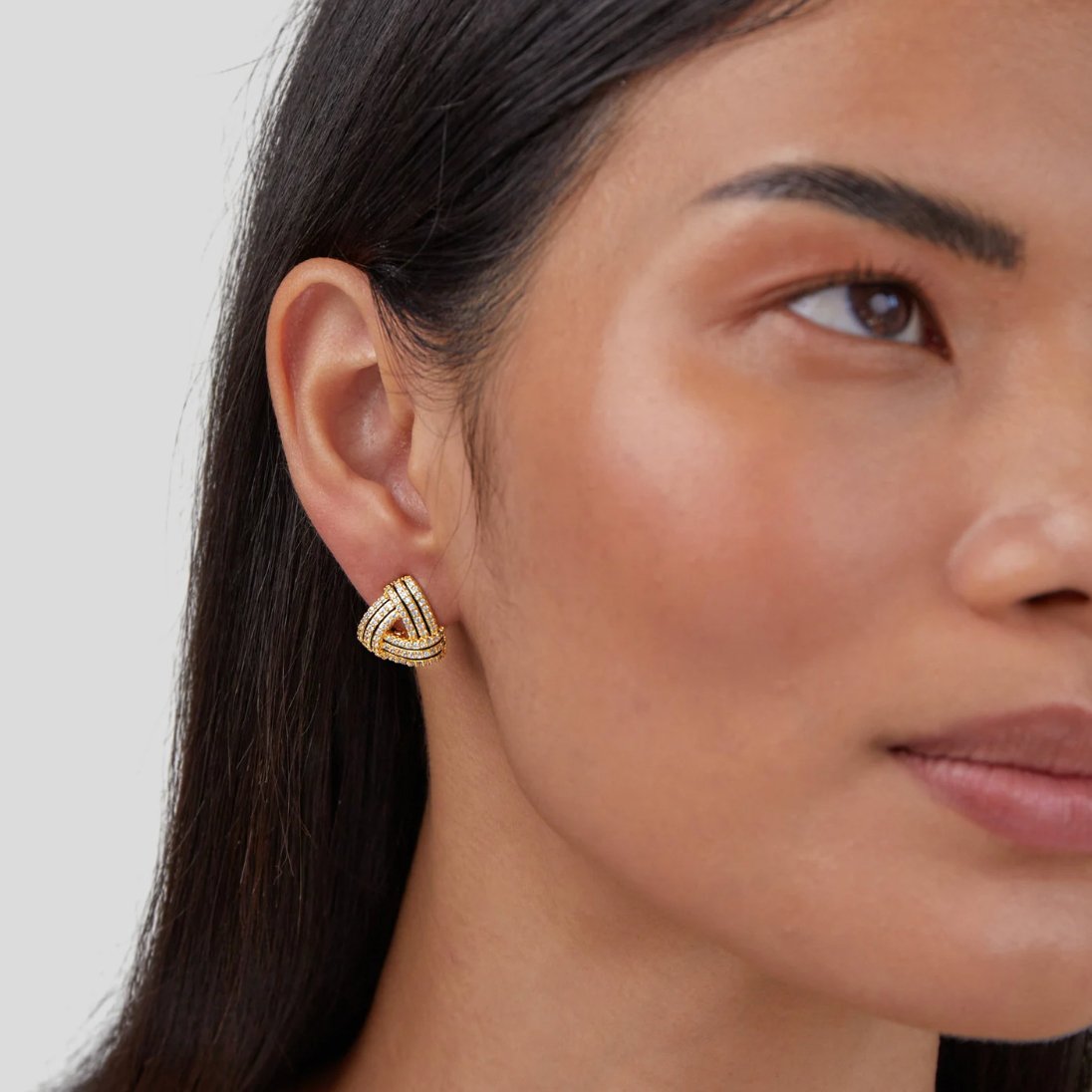 Great Gatsby Black & Gold Earrings