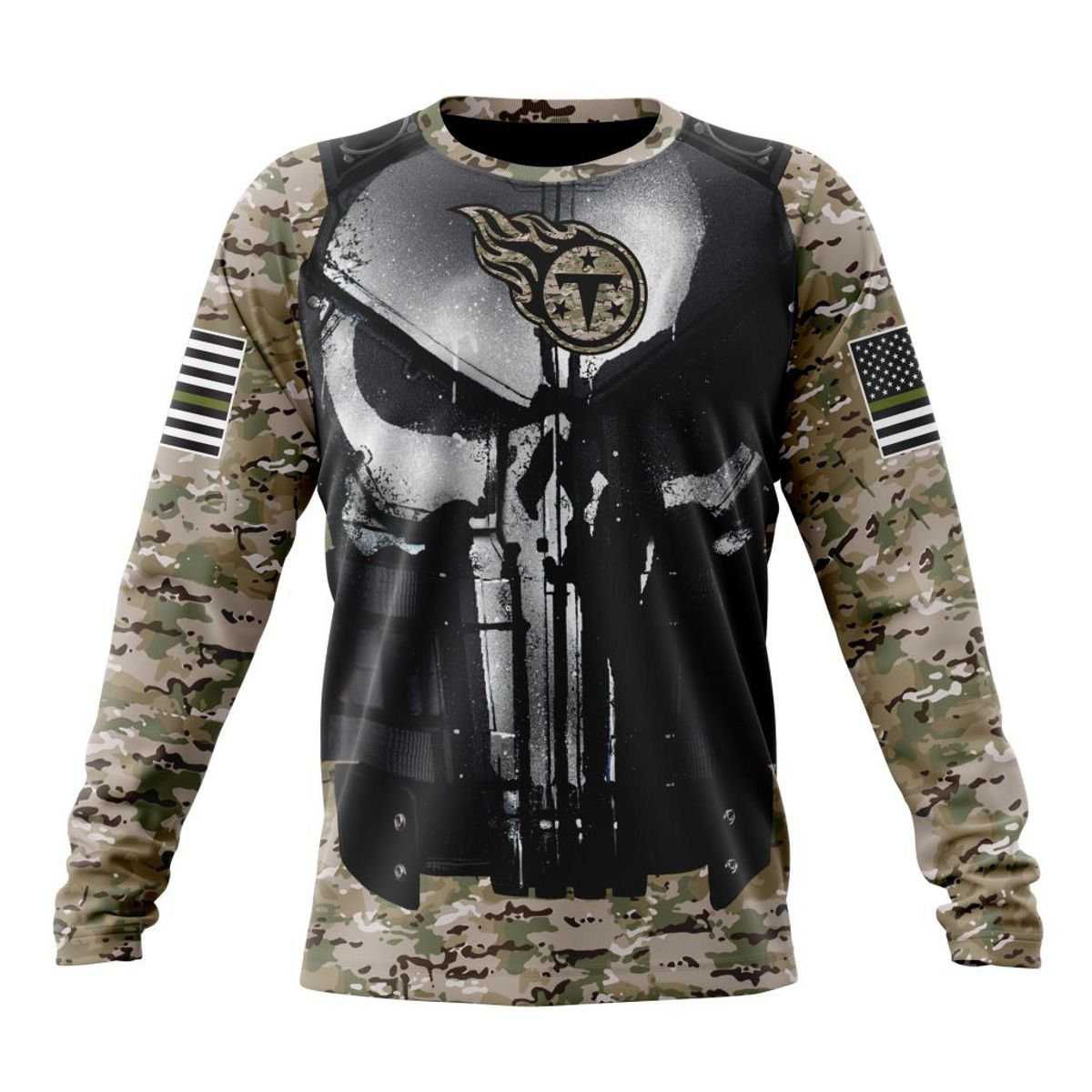 TENNESSEE TITANS 3D HOODIE SPECIAL VETERAN KITS