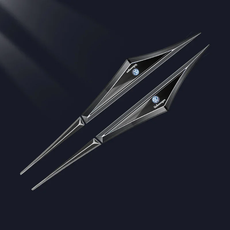 Universal 3D Blade Fender Side Marker Body Fender Decoration (2PCS)