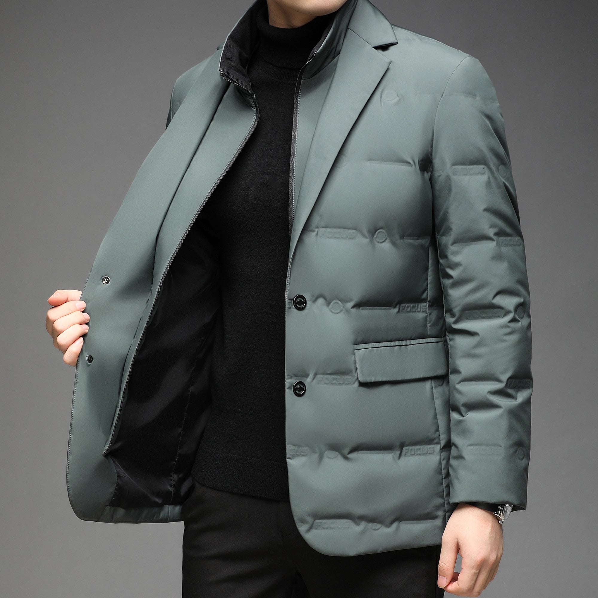 Stylish Men's Warm Jacket