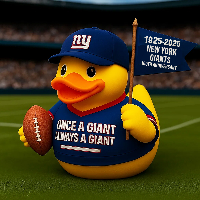 New York Giants 100th Anniversary  Duck