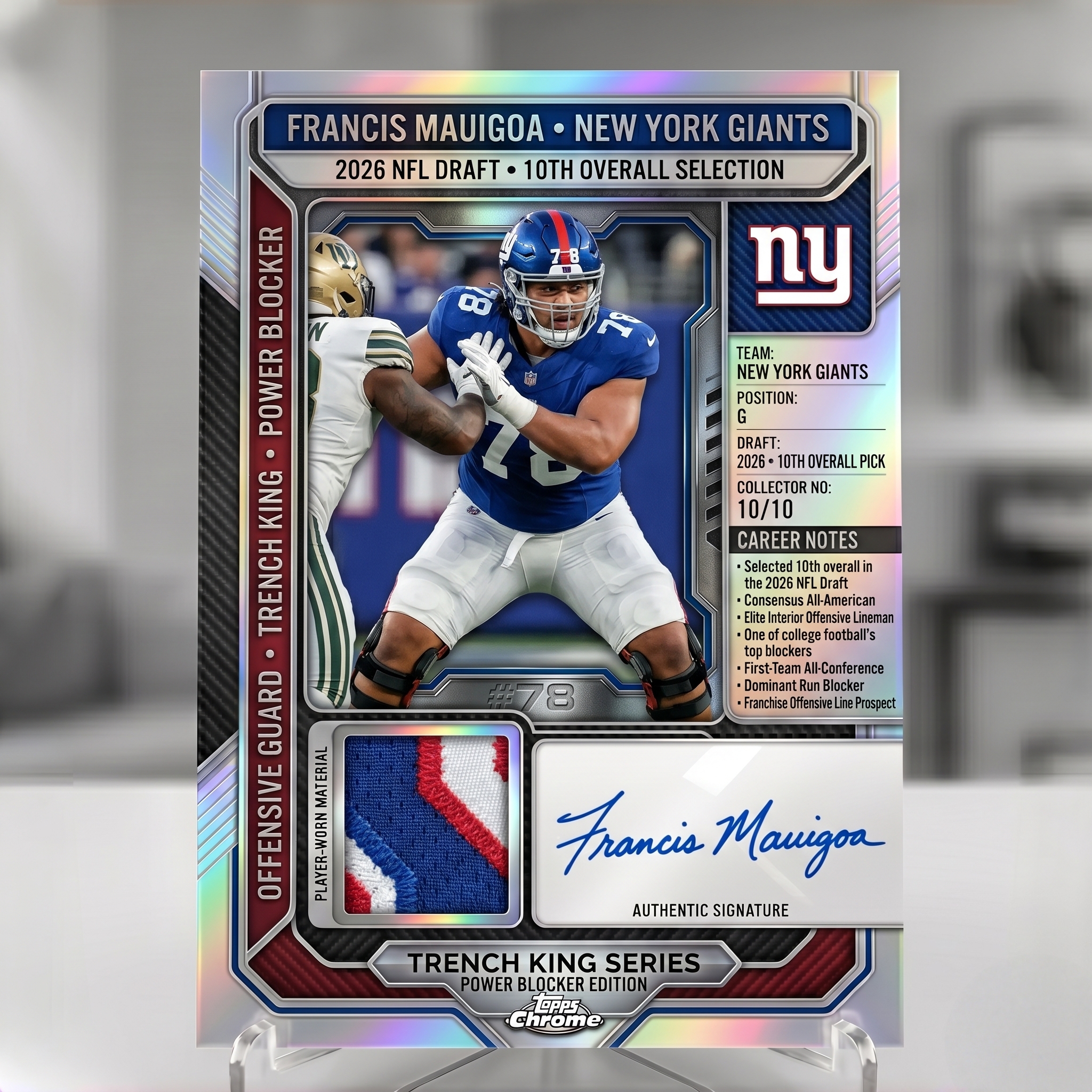 Topps 2026 NFL Draft Elite Top Prospect Hobby Box