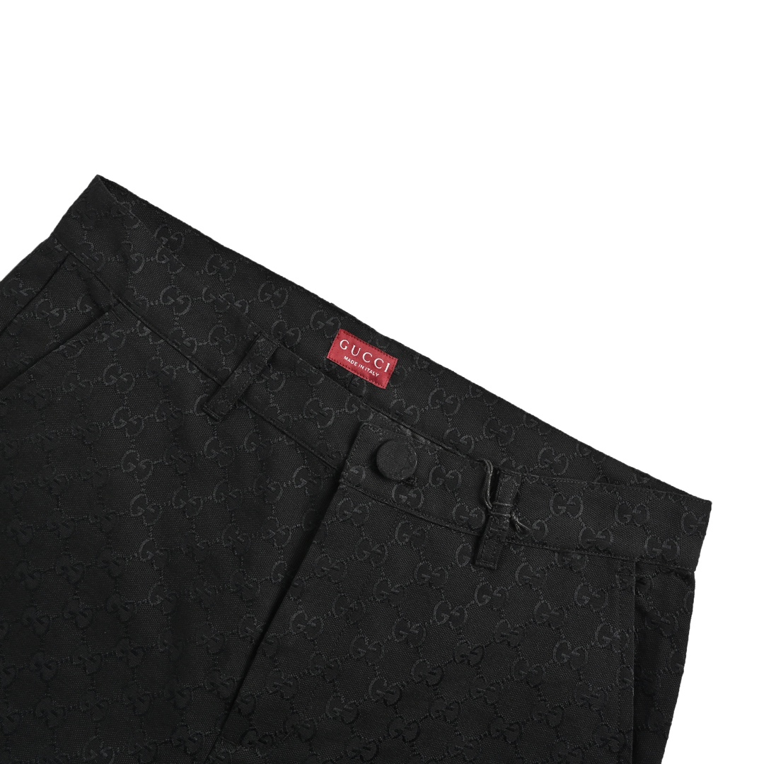 Gucci 24Fw Double G jacquard canvas trousers suit