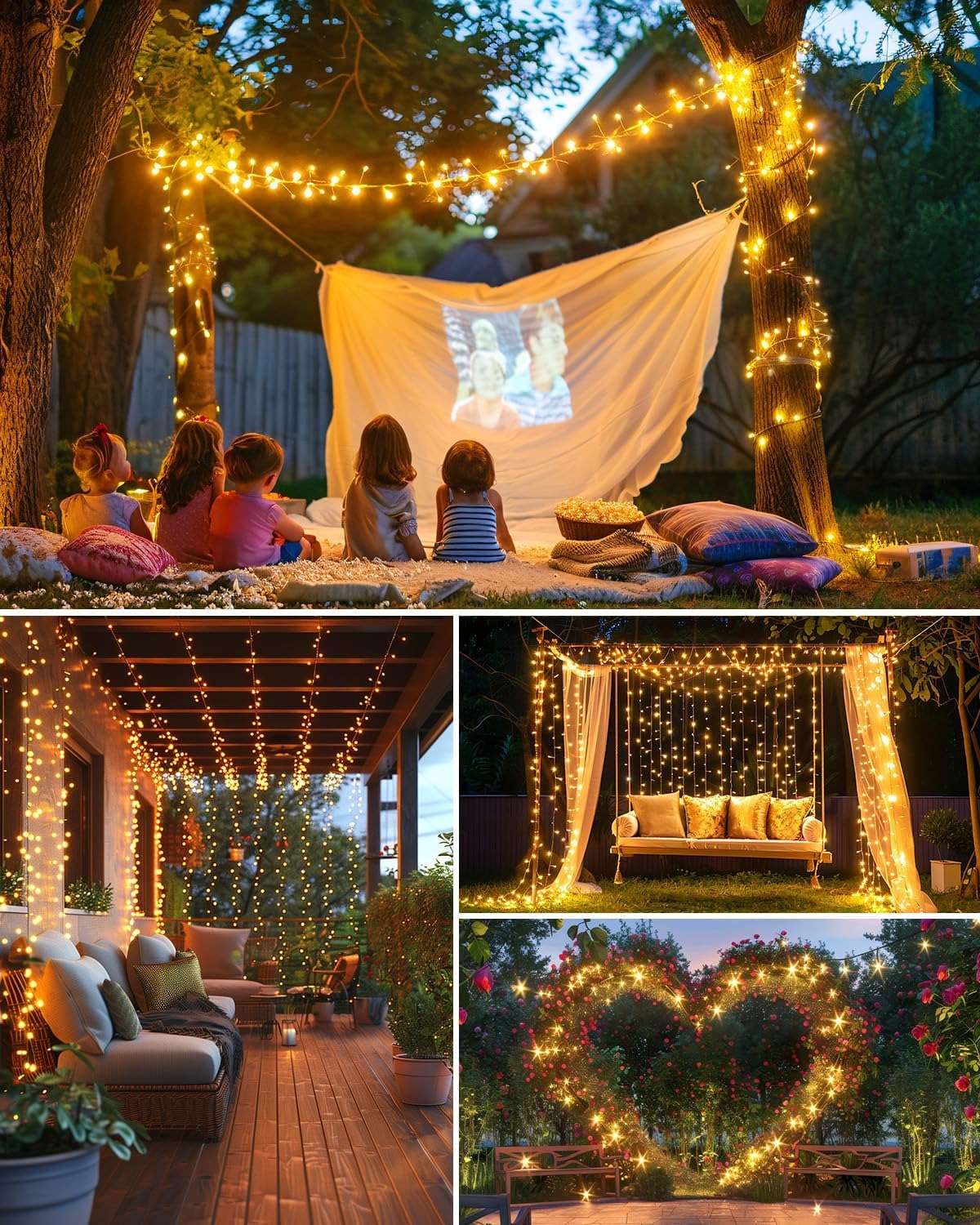 Patio Balcony Wedding Christmas Decor