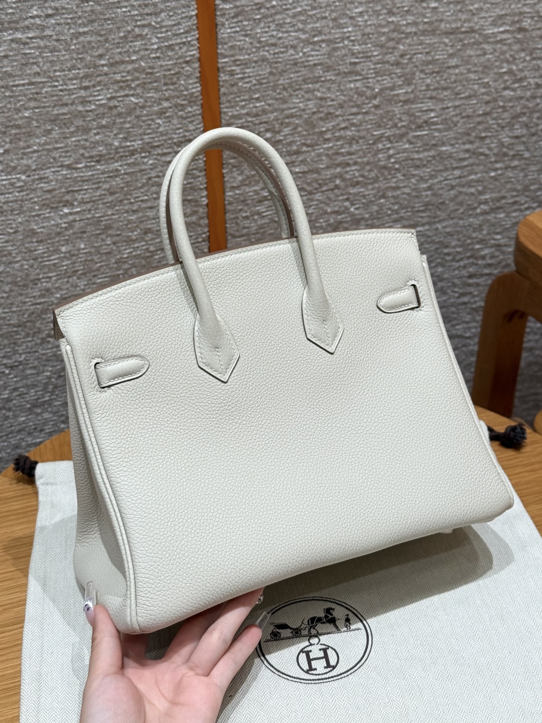 Hermès Birkin 10Craie Handbag (Handmade to Order)
