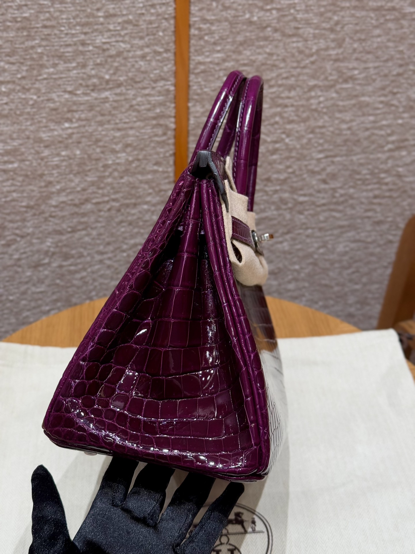 Hermes Birkin N5Cassis (Handmade to order)