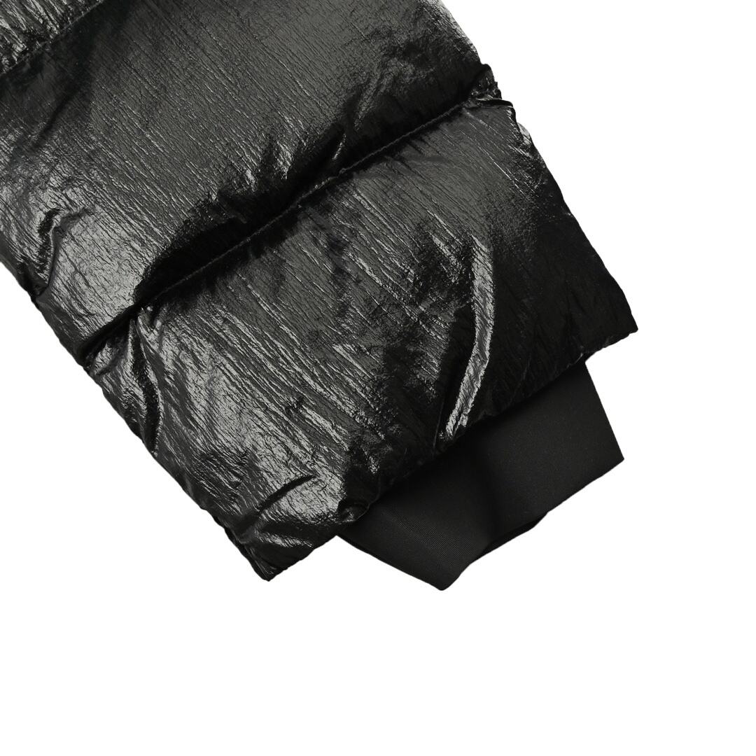 Moncler 24Fw Theron shiny hooded LOGO down jacket