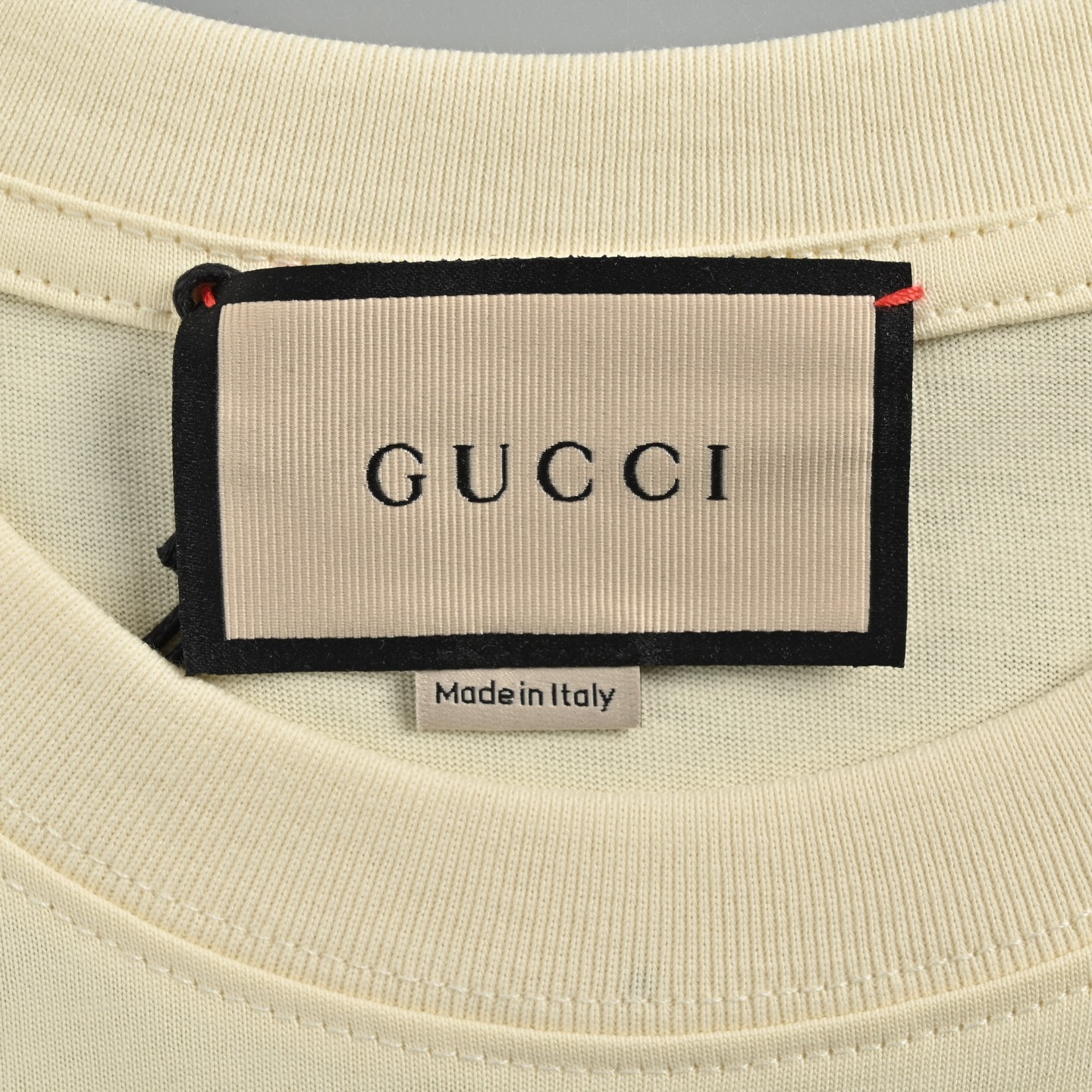 Gucci 25ss double belt logo short sleeve