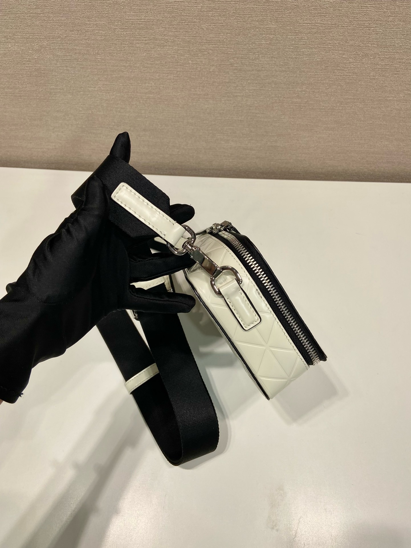 Prada Pressed Frame Camera Bag 2VH070