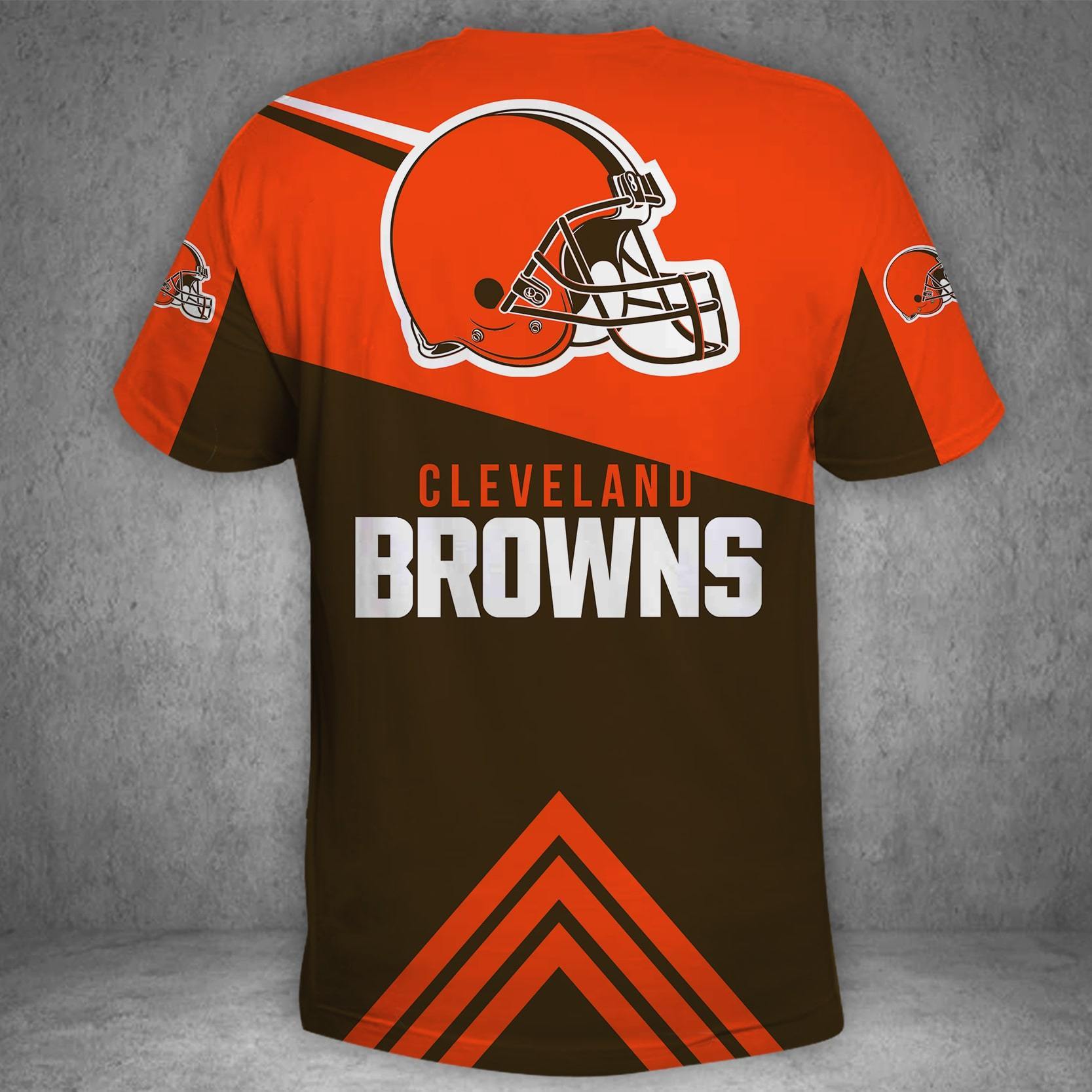 CLEVELAND BROWNS LOVE HOODIE 3D VIP 82