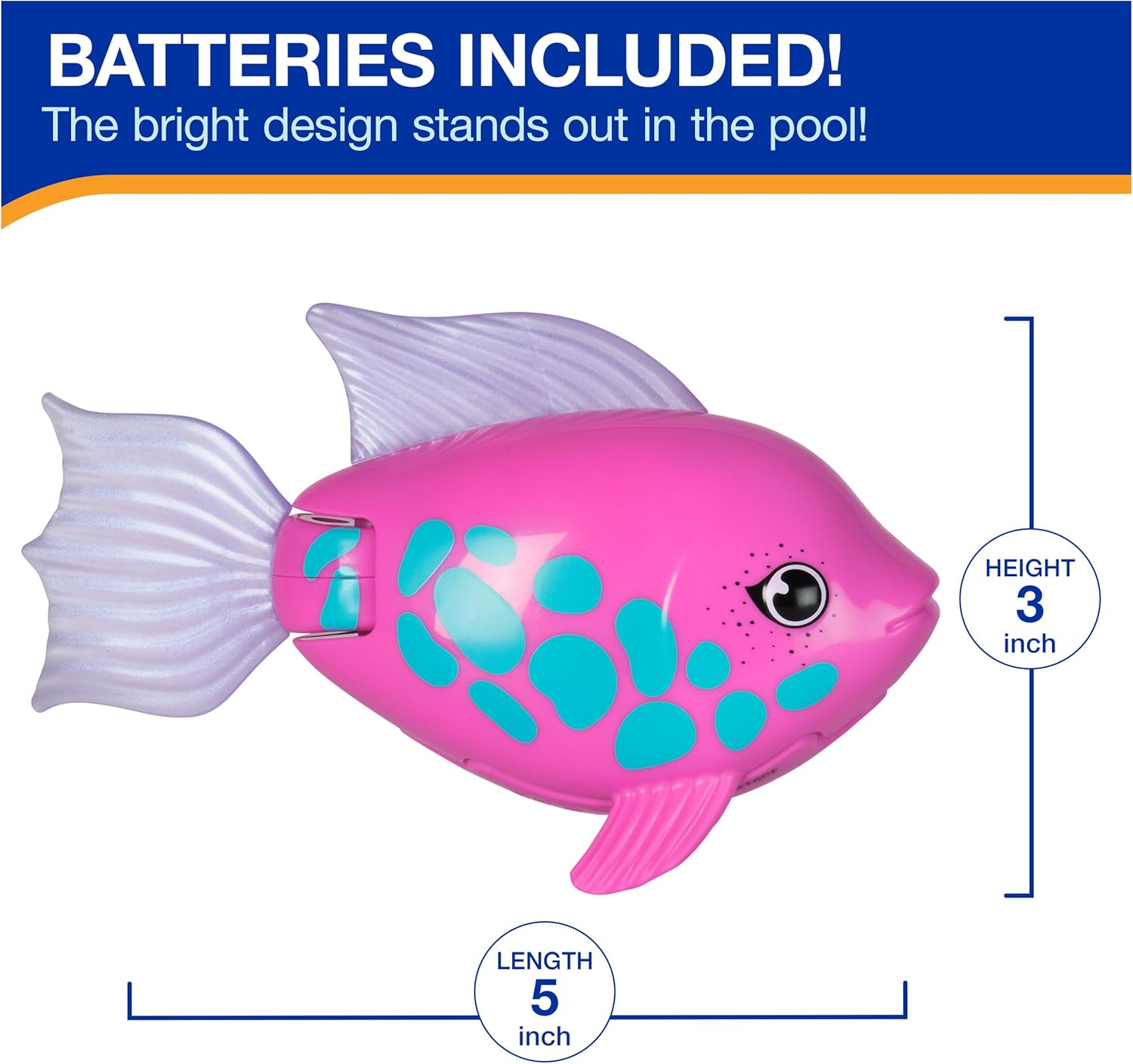 HOT SALE🔥Rainbow Reef Fish Toy - Kids Swimming Accessories & Water Toys