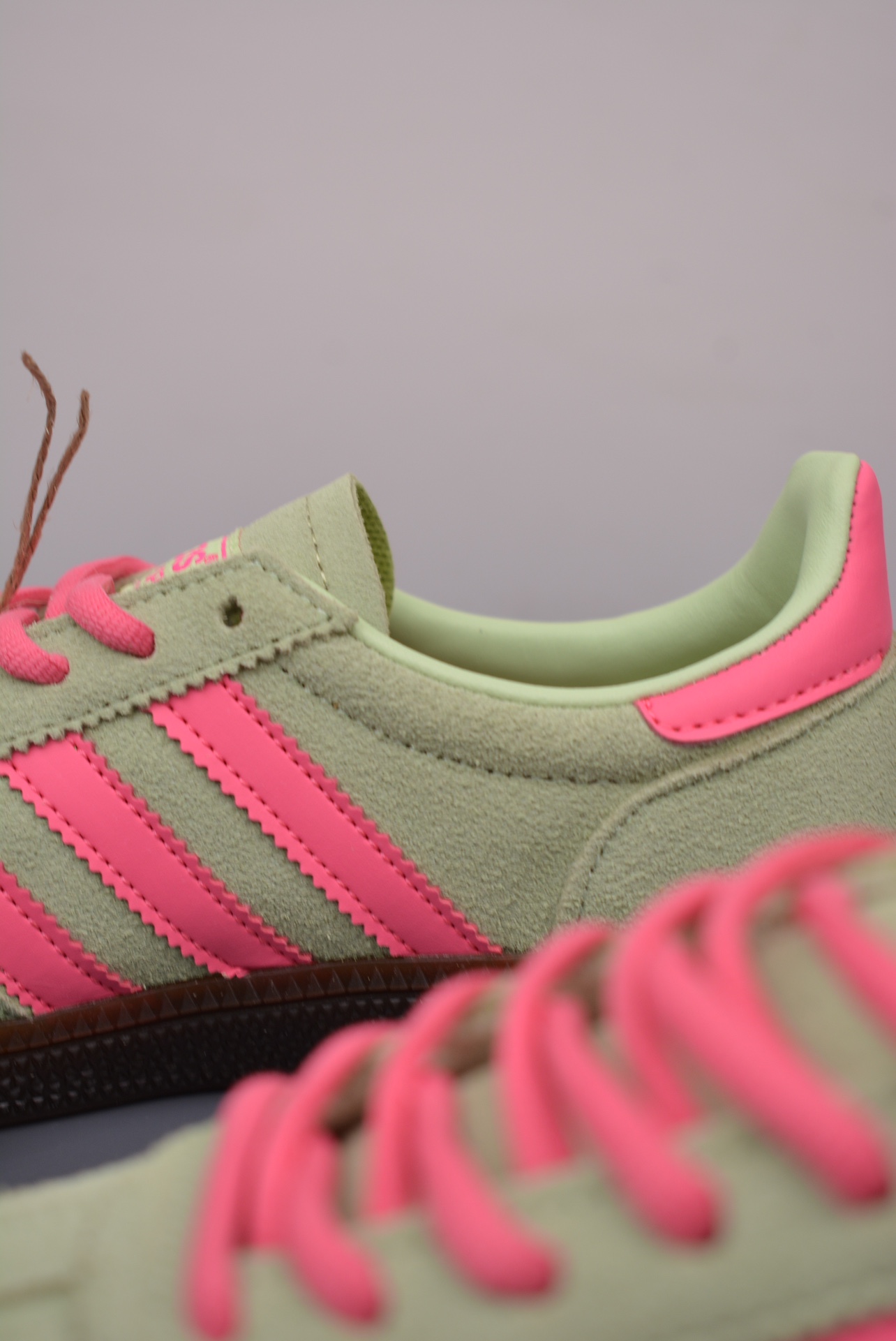 Adidas Handball Spezial Vanilla Green Rose Red IF7498