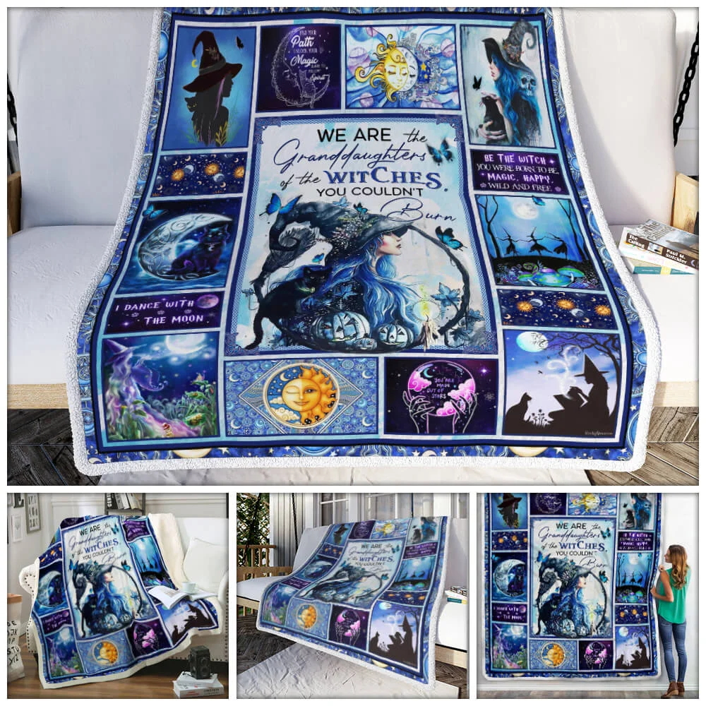 We Are The Granddaughters Of The Witches Sofa Throw