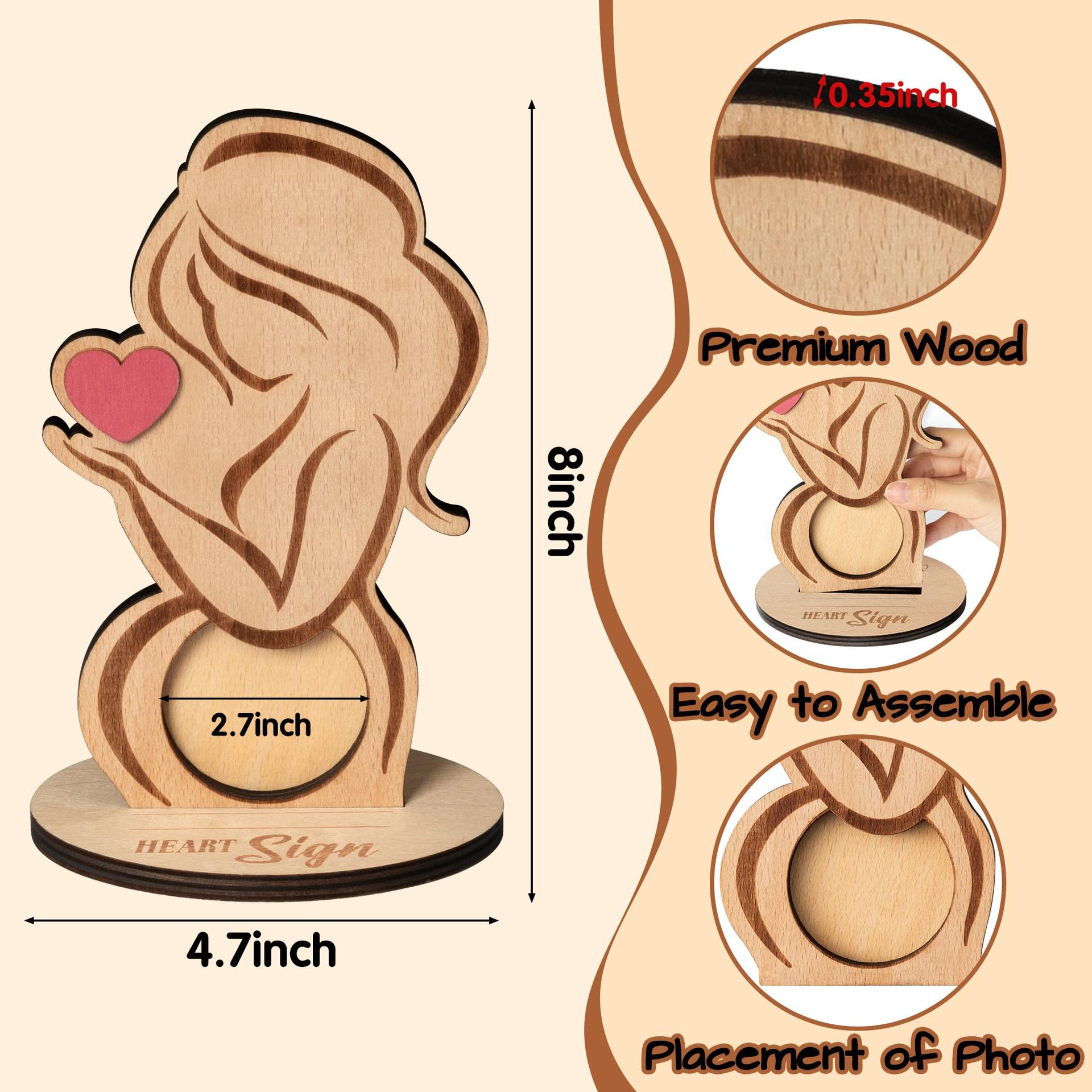 🔥Special gift for Mother's Day🔥 baby ultrasound picture frame