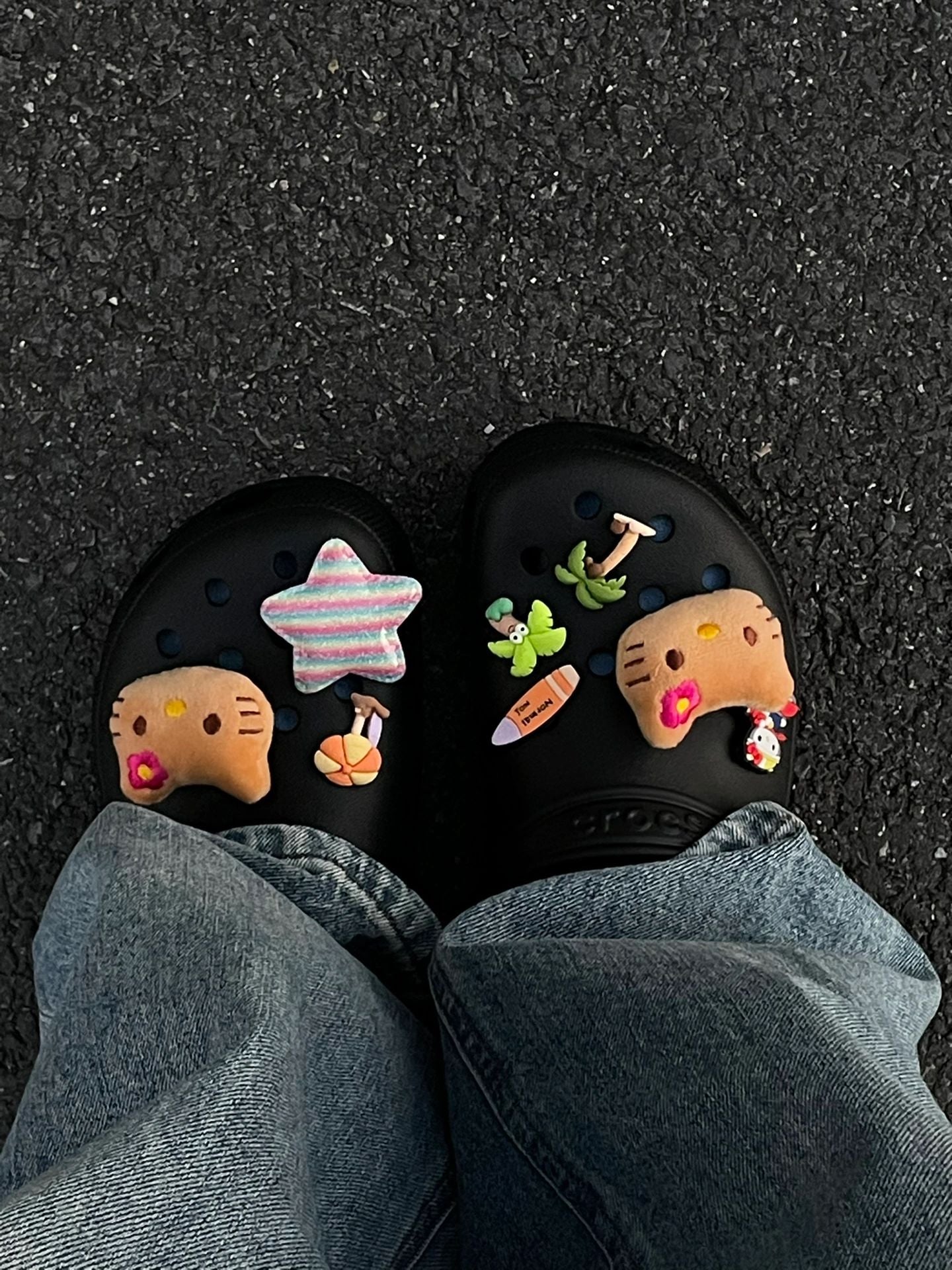 KT Charms Cute Pack Pins Shoe Decoration Croc Accessories for Croc Bags Clogs Slides