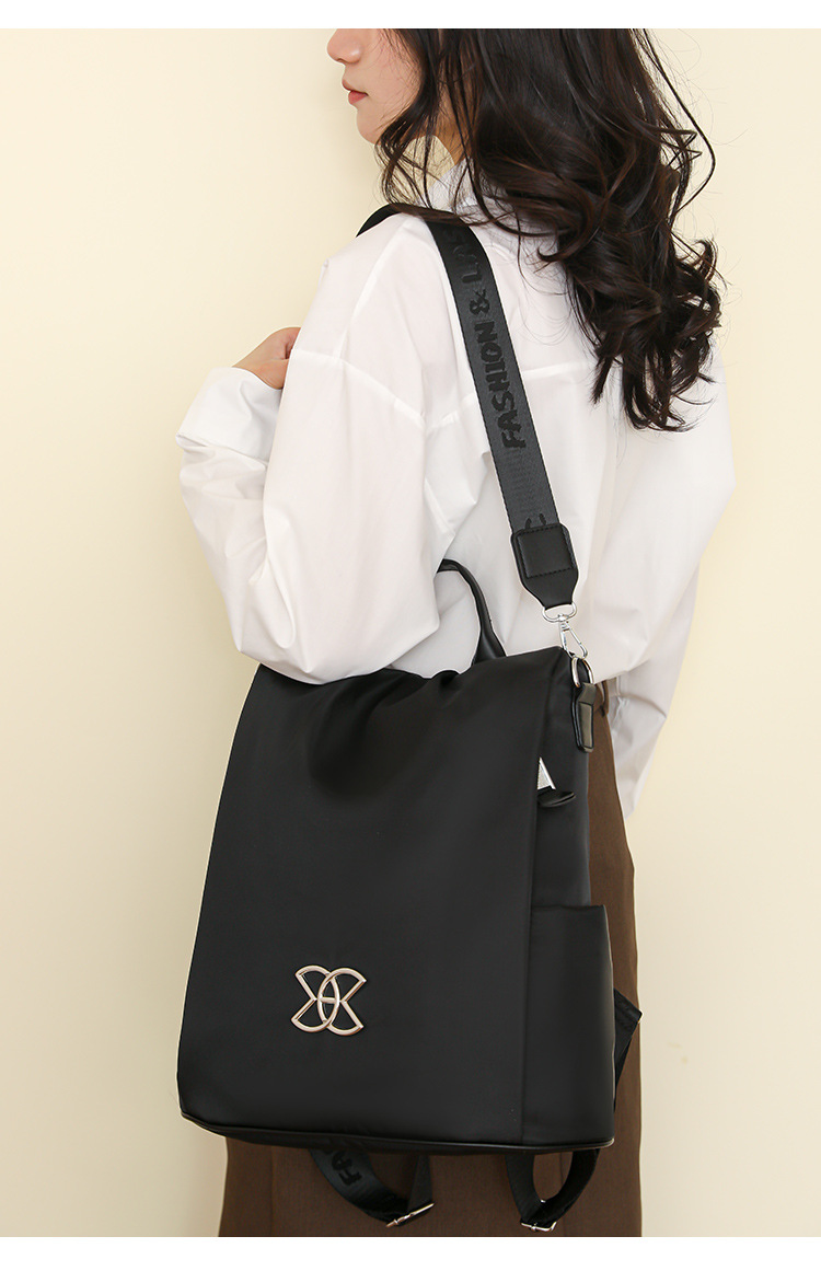 Anti-theft multi-purpose large capacity oxford cloth lightweight shoulder bag