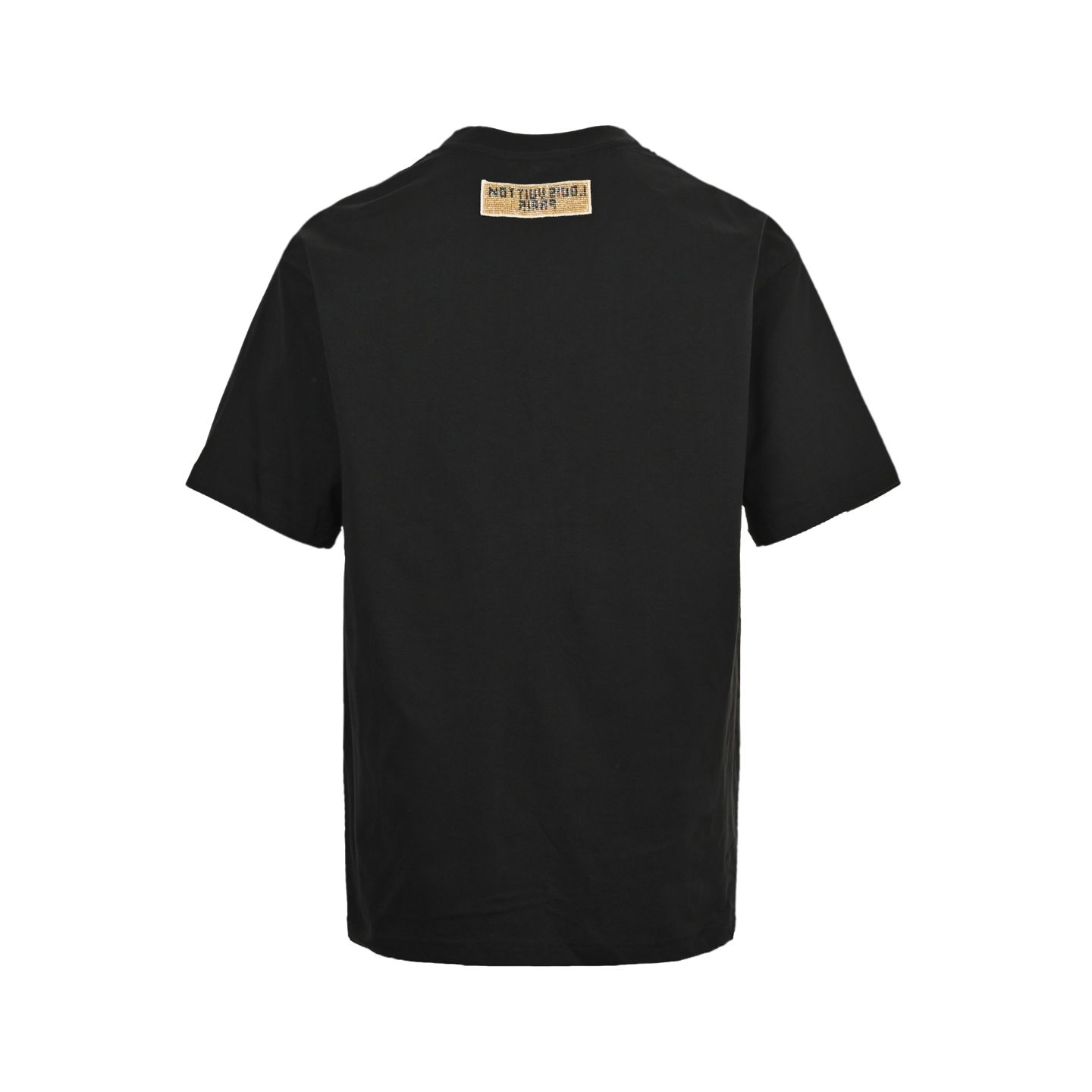 Louis Vuitton 25ss Iridescent Beaded Heavy-Duty Short Sleeve